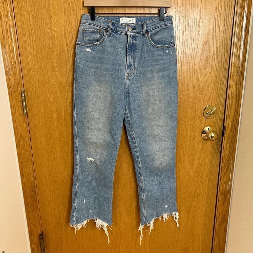 Abercrombie & Fitch Ultra High Rise Kick Flare Jeans